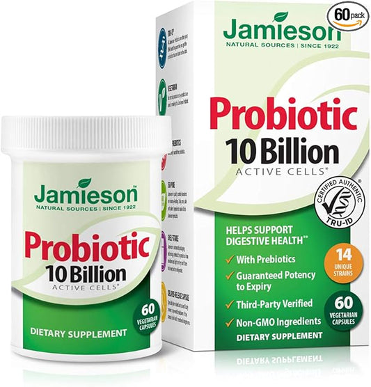 Jamieson Probiotics 10 Billion (60 count)