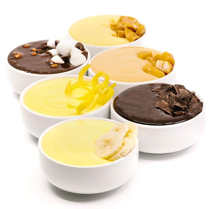 WonderSlim Protein Pudding Mix, Variety Pack, 12g Protein, Gluten Free (7ct)