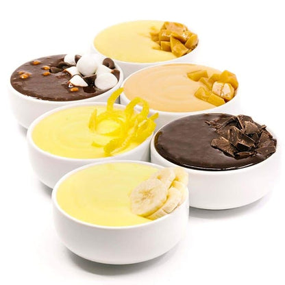 WonderSlim Protein Pudding Mix, Variety Pack, 12g Protein, Gluten Free (7ct)