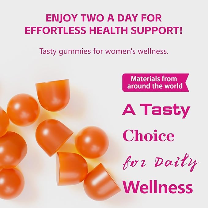 Premium feminine Balance Gummies for Women’s - Hawaiian Pineapple Gummies for Women PH Balance Support - Delicious PH Balance Gummies for Women’s with Immune Support - Vegetarian Friendly - 60 Count