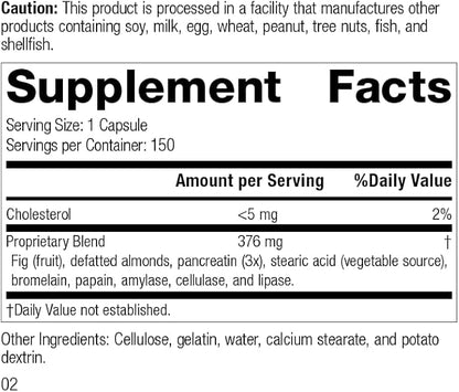 Standard Process Multizyme 150 Capsules