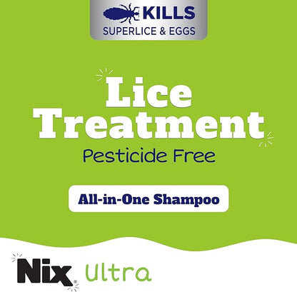 Nix Ultra Superlice Treatment, All-in-One Shampoo, 3 fl