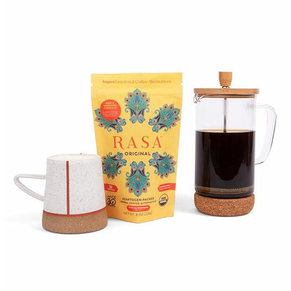 Rasa Original – Adaptogenic Mushroom Coffee 30, Ayurveda (8 oz 30 Servings)