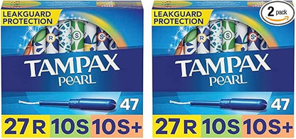 Tampax Pearl Tampons Multi Pack, 47 Count 2)
