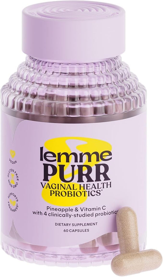 Lemme Purr Vaginal Probiotics for Women 60 Veggie
