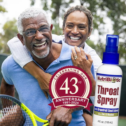 NutriBiotic – Throat Spray with GSE, 4 Fl.