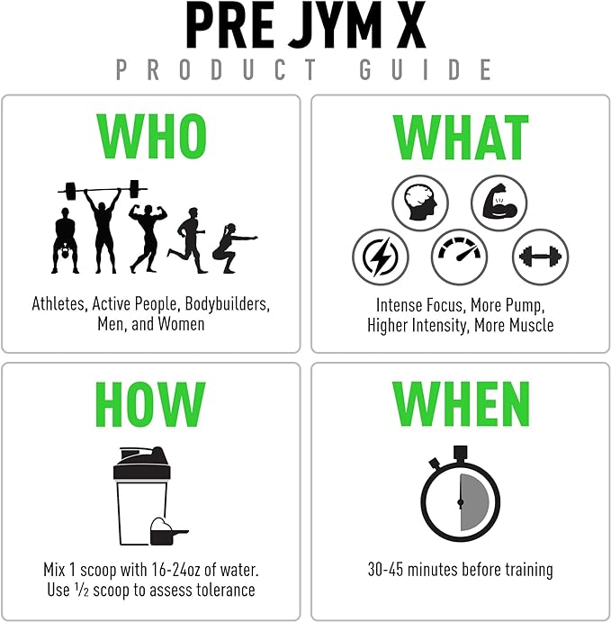 Pre JYM X Tiger’s Blood Advanced Pre-Workout Powder Massive Pumps, Citrulline Nitrate, Dynamine, NO3T Betaine, BCAA’s, Nootropics, Creatine, Beta-Alanine, JYM Supplement Science, 20 Servings