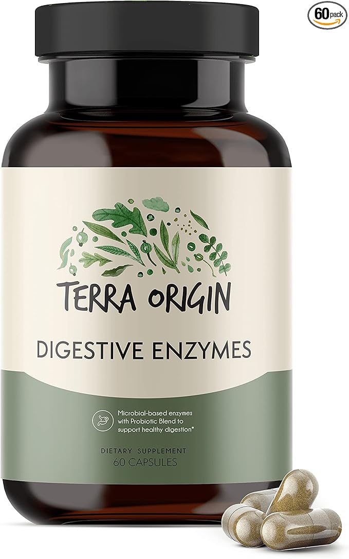 TERRA ORIGIN - Digestive Enzymes 60 Servings
