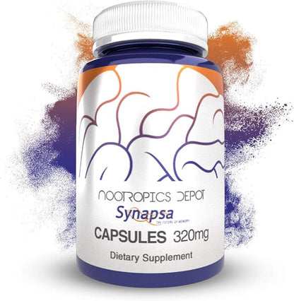 Nootropics Depot Synapsa Bacopa Monnieri Capsules 320mg | 180 Count