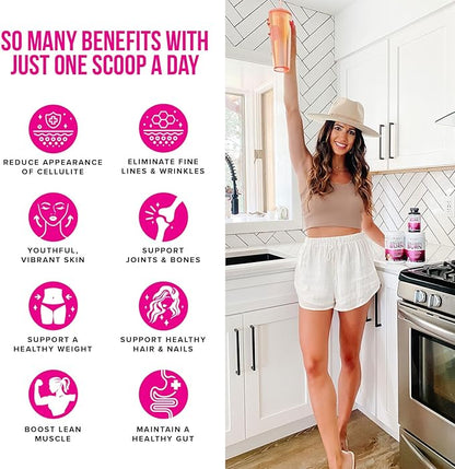Vitauthority Collagen Peptides Powder Weight Loss 25 Servings