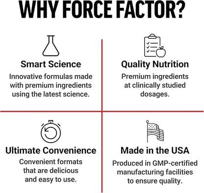 FORCE FACTOR DHEA 50mg, DHEA Supplement for Women and Men to Support Hormone Balance and Healthy Mood, Premium Quality, Vegan Friendly, Non-GMO, 100 Vegetable Capsules