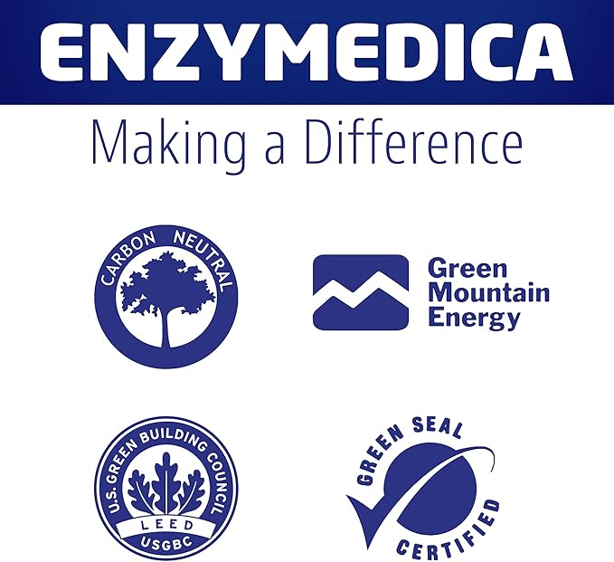 Enzymedica, Betaine HCl, Occasional Heartburn and 120 Capsules