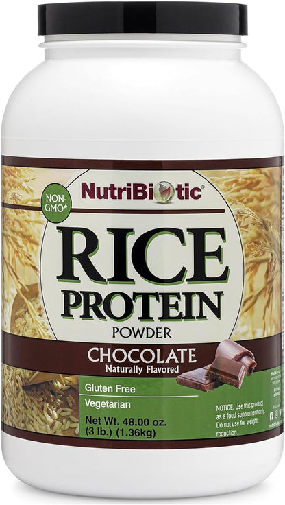 NutriBiotic – Chocolate Rice Protein, 3 (1.36kg) |