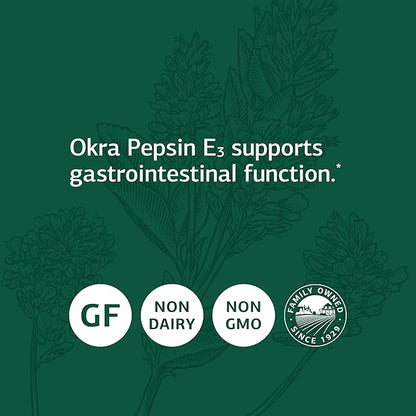 Standard Process Okra Pepsin E3 90 Capsules