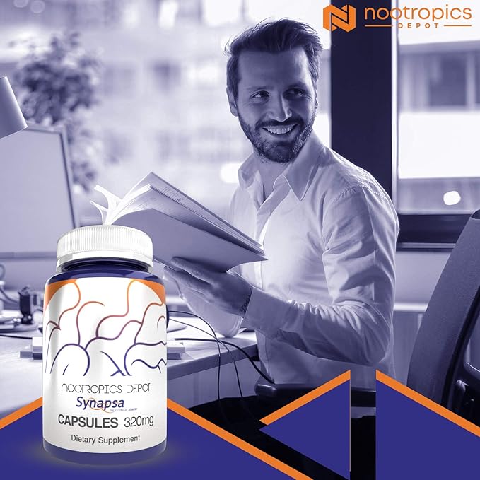 Nootropics Depot Synapsa Bacopa Monnieri Capsules 320mg | 180 Count