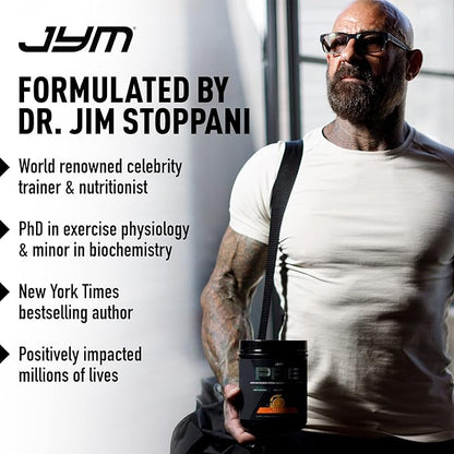 Pre JYM X Rise N' Grind Advanced Pre-Workout Powder Massive Pumps, Citrulline Nitrate, Dynamine, NO3T Betaine, BCAA’s, Nootropics, Creatine, Beta-Alanine, JYM Supplement Science, 20 Servings