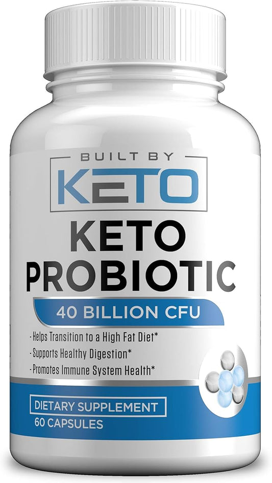 Keto Probiotics with Prebiotic 60 Capsules