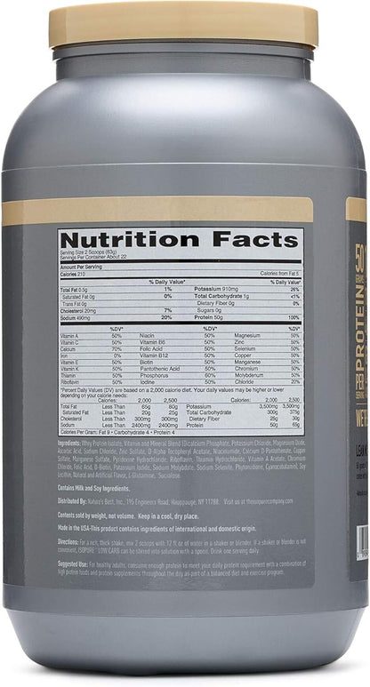 Isopure Low Carb 100% Pure Whey Isolate Protein Powder, Lactose Free, Gluten Free, With Vitamins, Toasted Coconut, 25g Protein Per Serving, 3 Lbs, 42 Servings