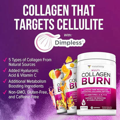 Vitauthority Collagen Peptides Powder Weight Loss 25 Servings