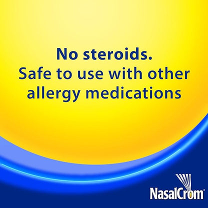 NasalCrom Nasal Spray Allergy Symptom Controller 200 Sprays .88 FL (2 Pack)