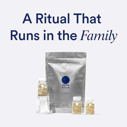 Ritual Postpartum Essentials Multivitamin Omega-3 DHA D3 & B12, Iodine,