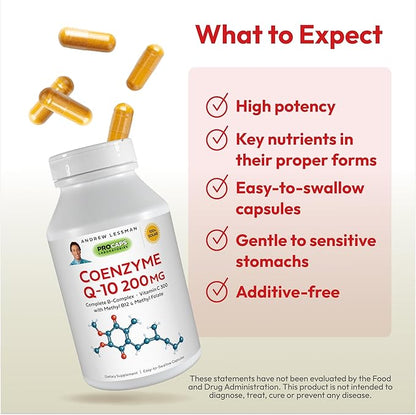 ANDREW LESSMAN Coenzyme Q-10 200 mg 360 Capsules