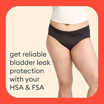 Hi-Waist Underwear, Holds up to 100ml 6tbps or 1/4 Cup