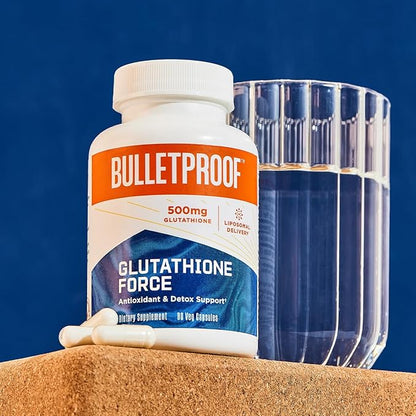 Bulletproof Glutathione Force Antioxidant and Detox 90 Count, 30 Servings