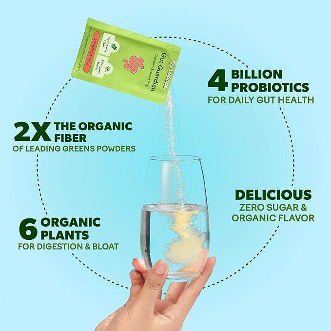 Feel Goods Gut Guardian, Prebiotic & 30CT