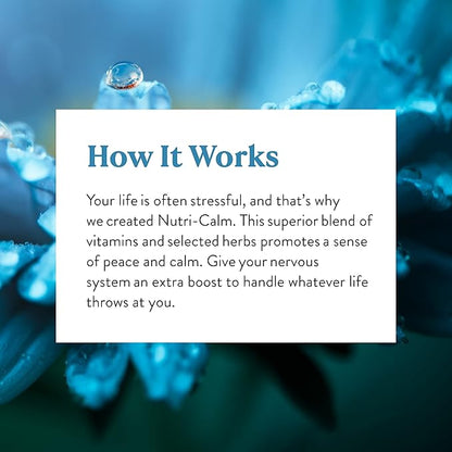 Nature's Sunshine Nutri-Calm, 60 Tablets