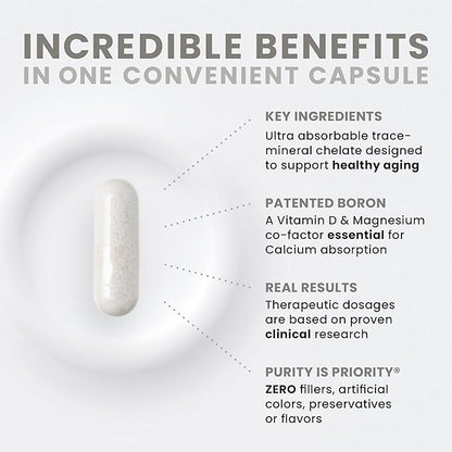 Pure TheraPro Rx Bio Boron, 30mg/Capsule, 90 Capsules,