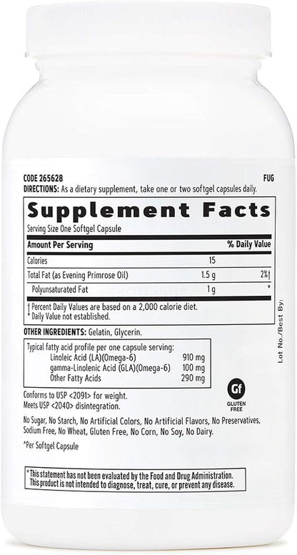 GNC Women's Evening Primrose Oil (EPO) 1300 mg 90 Softgel