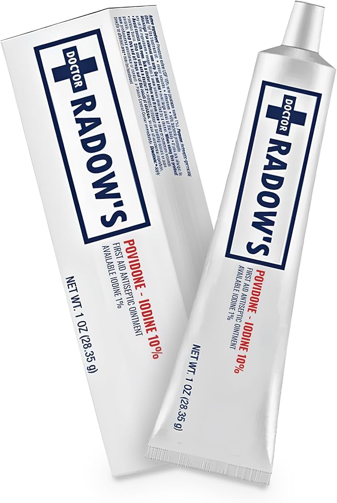 Povidone Iodine Antiseptic Ointment -10% Povidone 1 oz (28.35 g).