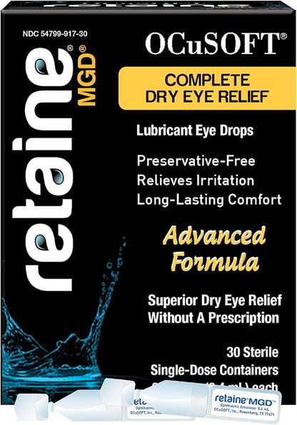 OCuSOFT Retaine MGD Ophthalmic Emulsion 30 Count 0.01 Fl