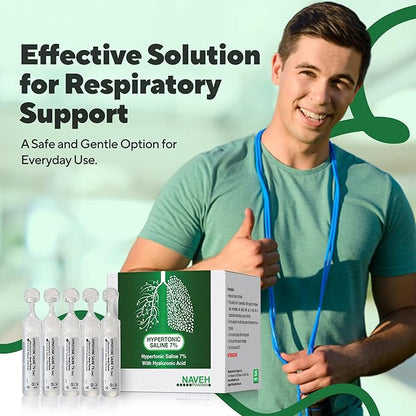 NAVEH PHARMA | Hypertonic Saline Solution 7% + (25 Bullets 5ml)