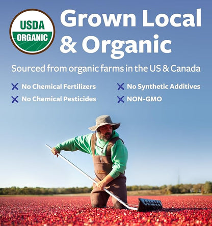 USDA Cranberry Powder Organic Certified (200 Servings)