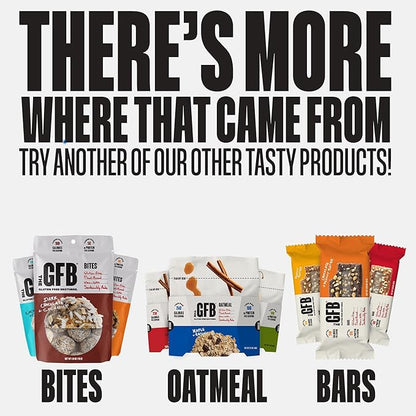 The GFB Fudge Brownie Cookie Protein Bites - Allergen Friendly & Nut Free - Gluten Free, Plant Based, Non GMO, Sustainably Made – Ridiculously Tasty, Healthy, Protein Energy Balls, 4 oz (6 Count)