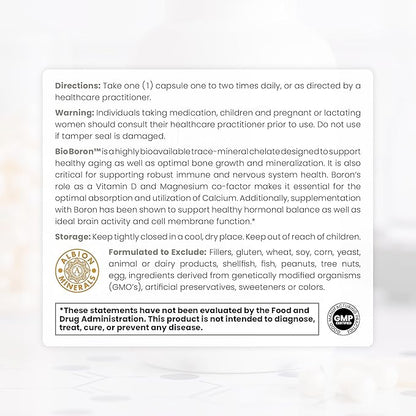 Pure TheraPro Rx Bio Boron, 30mg/Capsule, 90 Capsules,