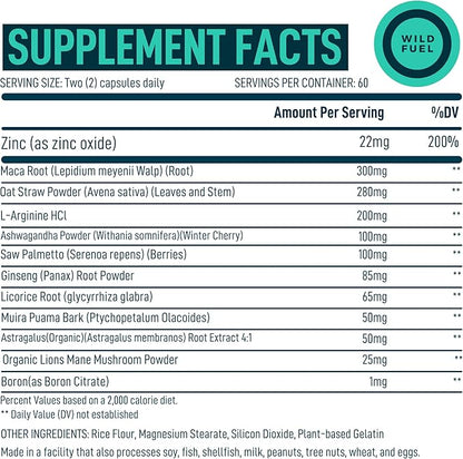 Fertility Supplements For Men Prenatal Vitamin 120Caps for 2 Months