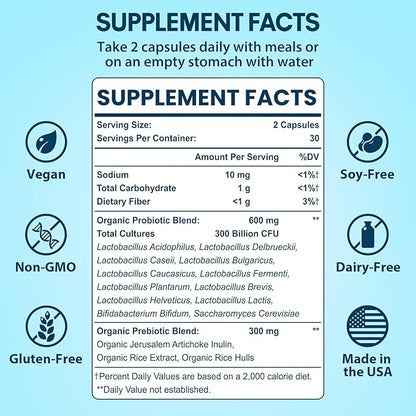 Probiotics 300 Billion CFU Probiotics
