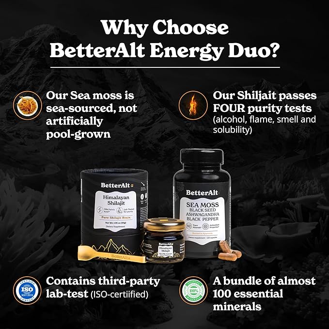 Shilajit Resin 30 gm & Sea