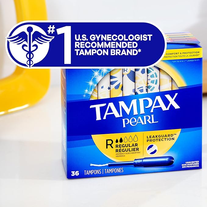 Tampax Pearl Tampons Multi Pack, 47 Count 2)