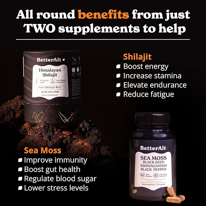 Shilajit Resin 30 gm & Sea