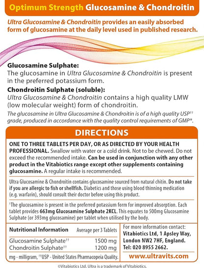 Glucosamine and Chondroitin