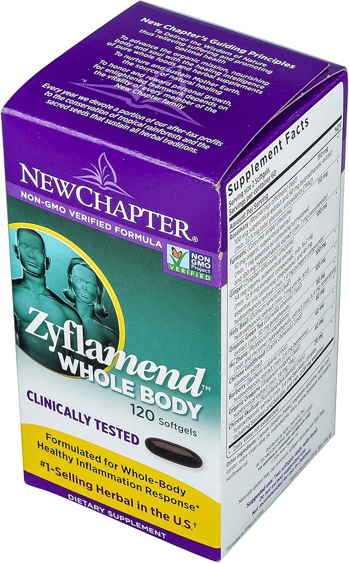 New Chapter Zyflamend Whole Body 120 ct