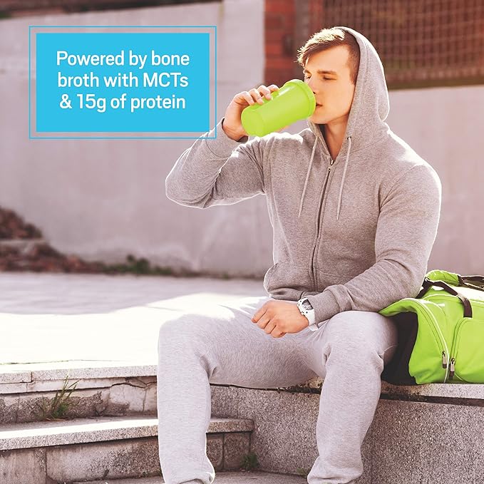 Keto Protein Powder by Ancient Nutrition, 18g Protein 11g Fat 17 Servings